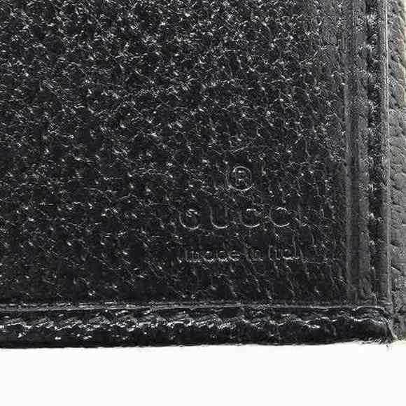 Gucci long wallet W 035 1408 2150 GUCCI leather black - Picture 7 of 10